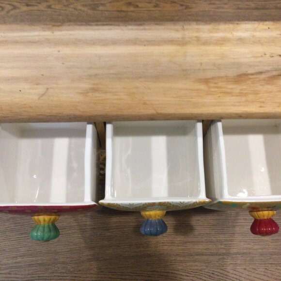 The Pioneer Woman Flea Market 3-Drawer Stand Coffee Tea Storage Mug Rack - Picture 12 of 15